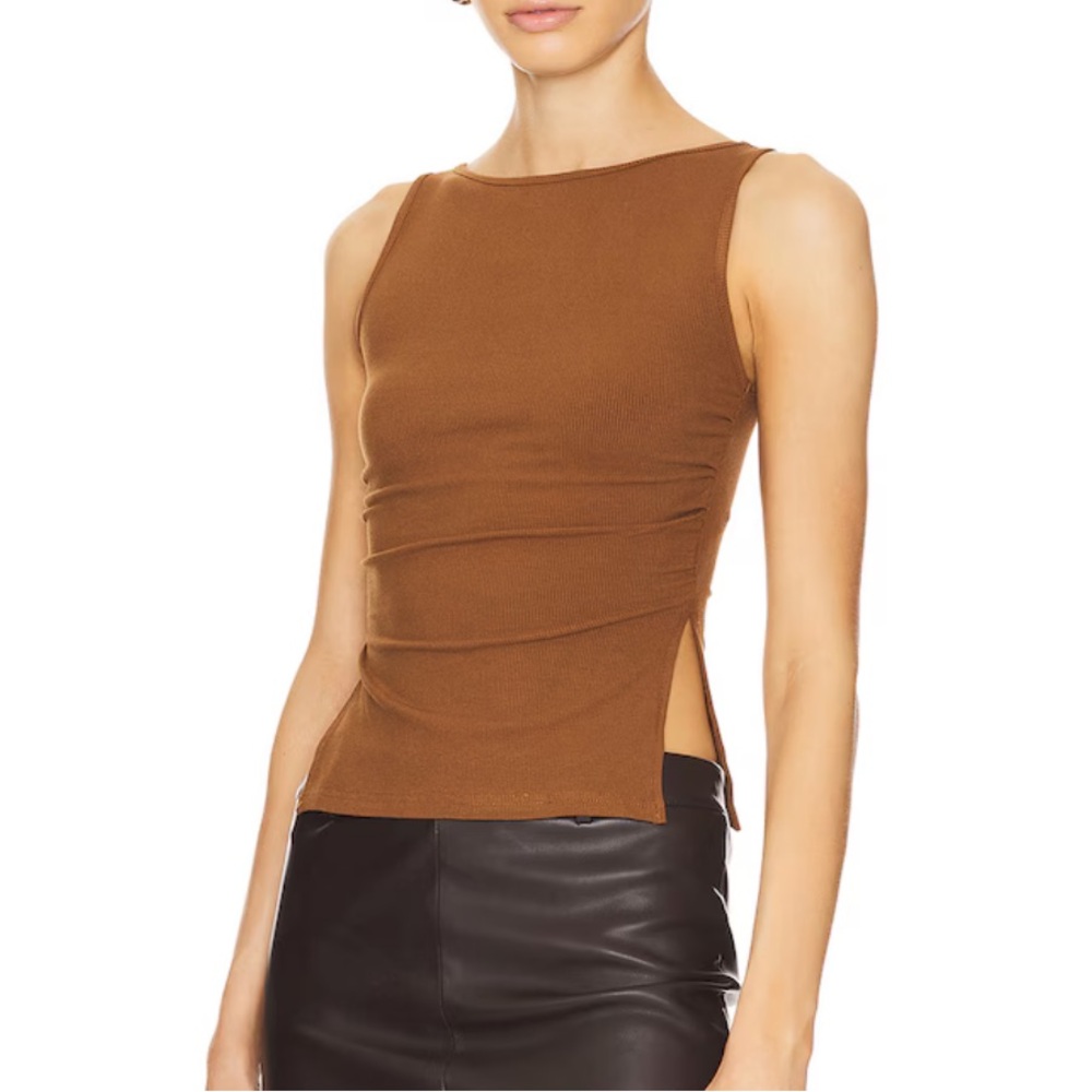 Jessica Top in Brown
ALL THE WAYS- Revolve